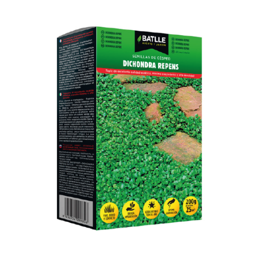Gazon Dichondra Repens - Couvre-sol Peu D'entretien (100% Pur, Germination 4 Mois)